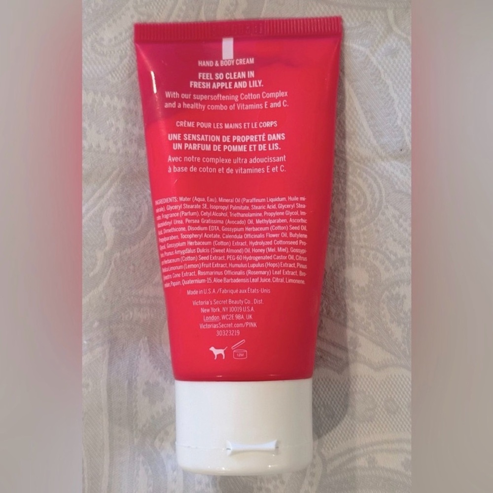 Victoria's Secret PINK Fresh & Clean Hand & Body Cream - Vibrant Pink - Picture 3 of 3